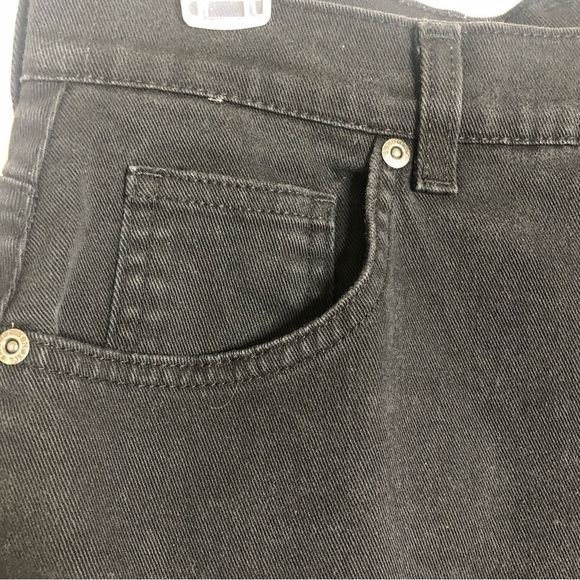 Sonoma Life + Style black high waist straight leg denim jeans size 10 - Picture 8 of 11